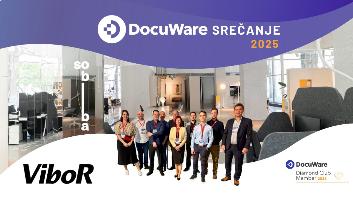 DocuWare srečanje 2025: Dogodek, ki je povezal skupnost in odprl pogled v prihodnost